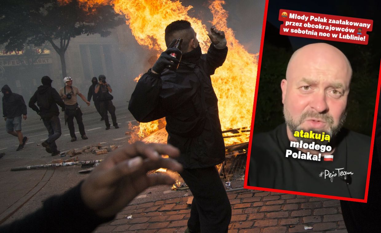 "Atakują młodego Polaka!". Ujawniamy, co naprawdę wydarzyło się w Lublinie
