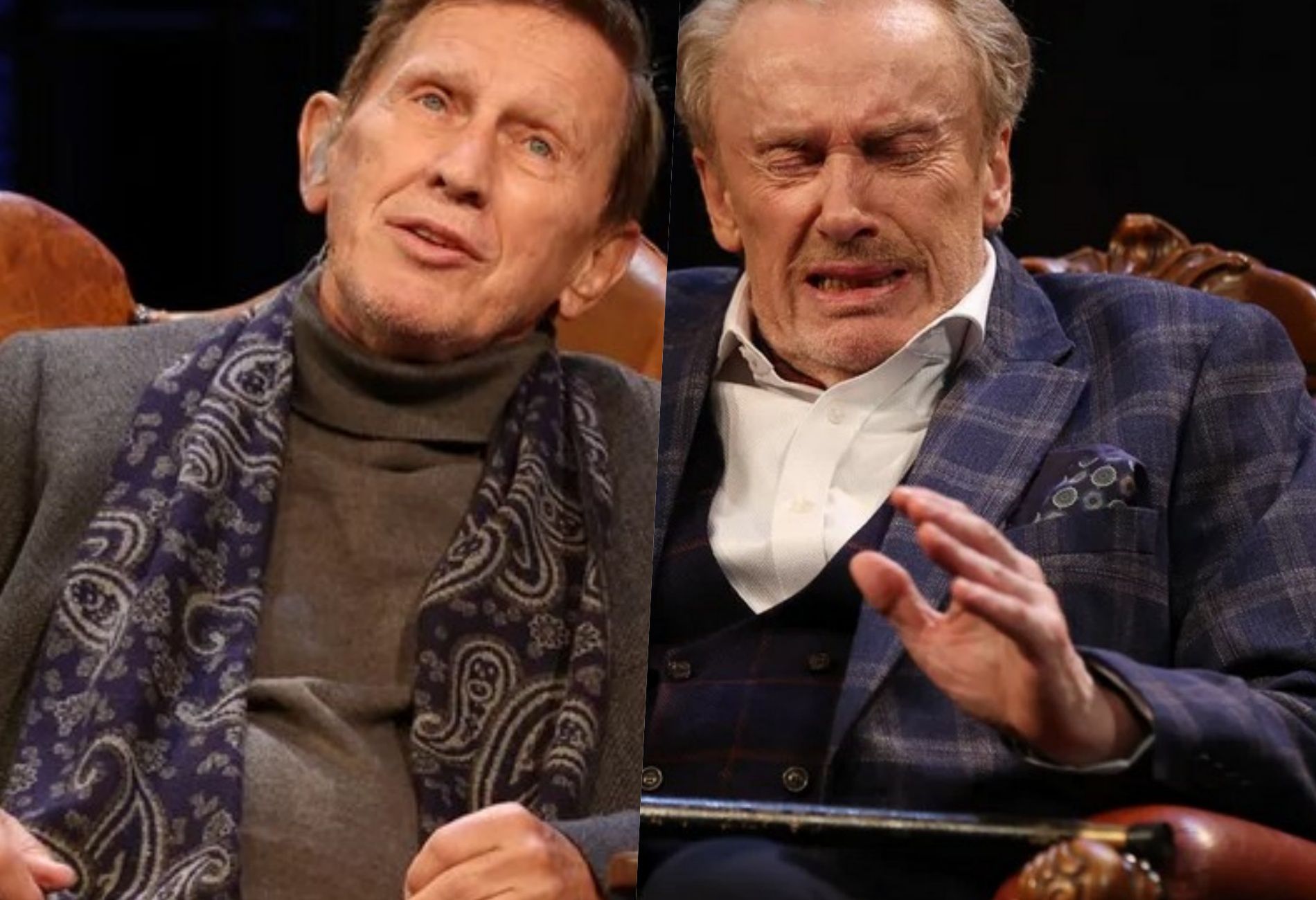 Jan Englert i Daniel Olbrychski w miłosnym trójkącie. Męski "Żar", który złamał niejedno istnienie