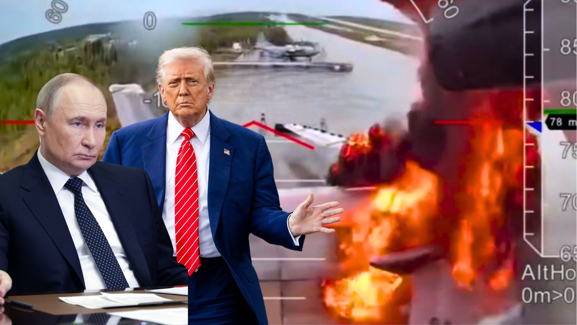 Trump rozmawiał z Putinem. Dyktator zagroził Ukrainie odwetem