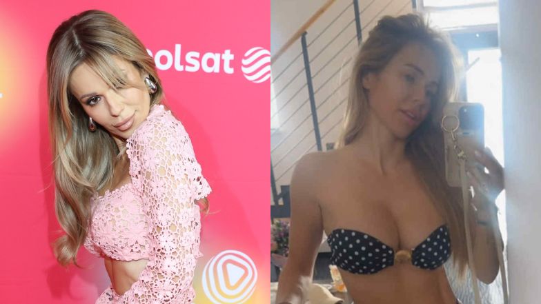 Doda w skąpych fatałaszkach odsłania wyćwiczony brzuch. Robi wrażenie?