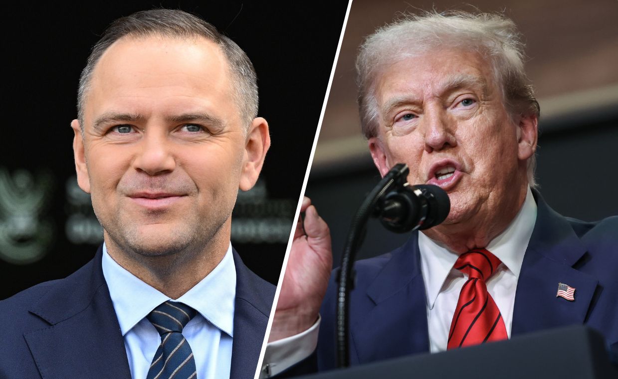 Działo się w nocy. Zmiana w Pałacu, Trump wysyła delegację