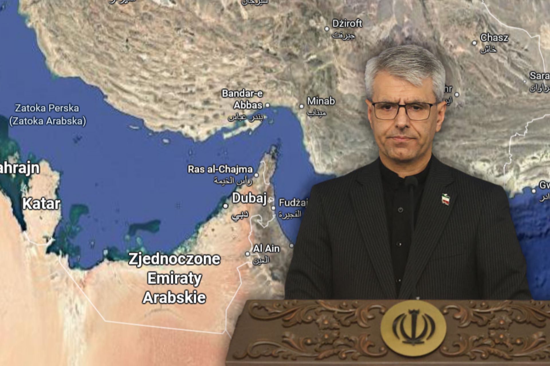 Iran o opłatach za usługi w cieśninie Ormuz. Zapowiedź rzecznika MSZ
