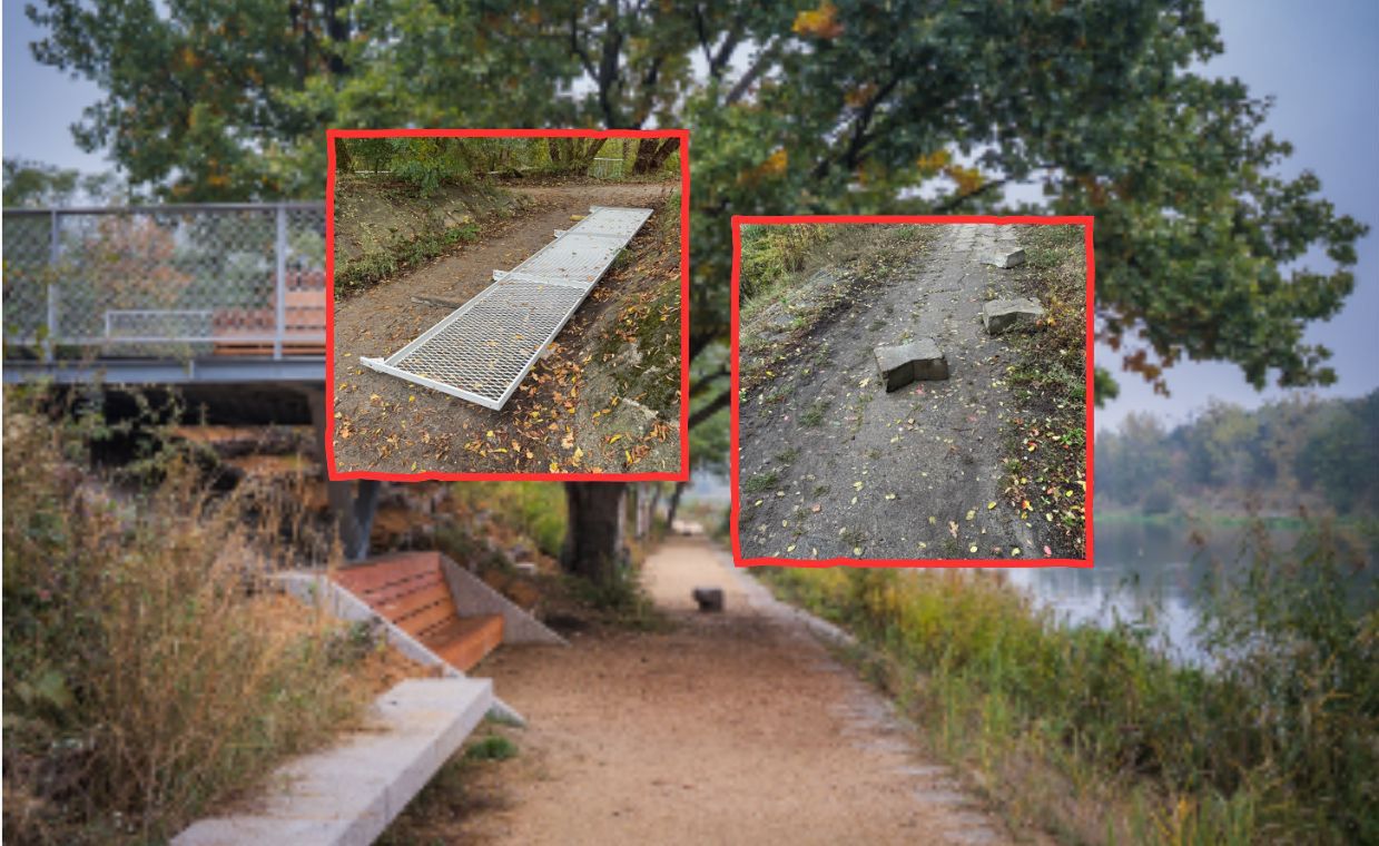 Dziennikarz poszedł do parku dzień po otwarciu. Pokazał jak wygląda