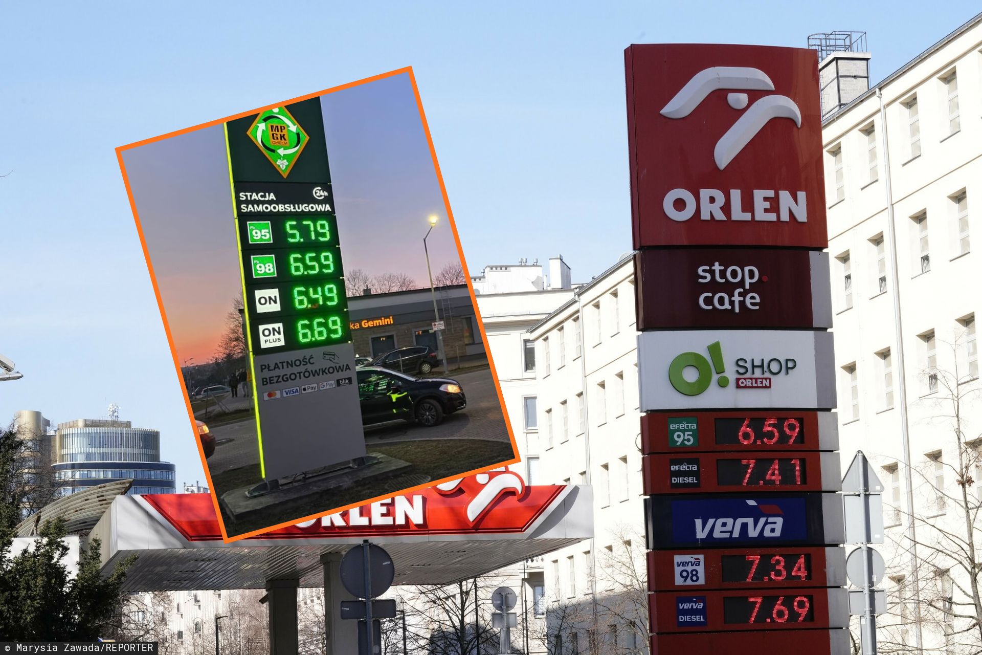 Ceny paliw "niższe niż na Orlenie". Pokazał zdjęcia