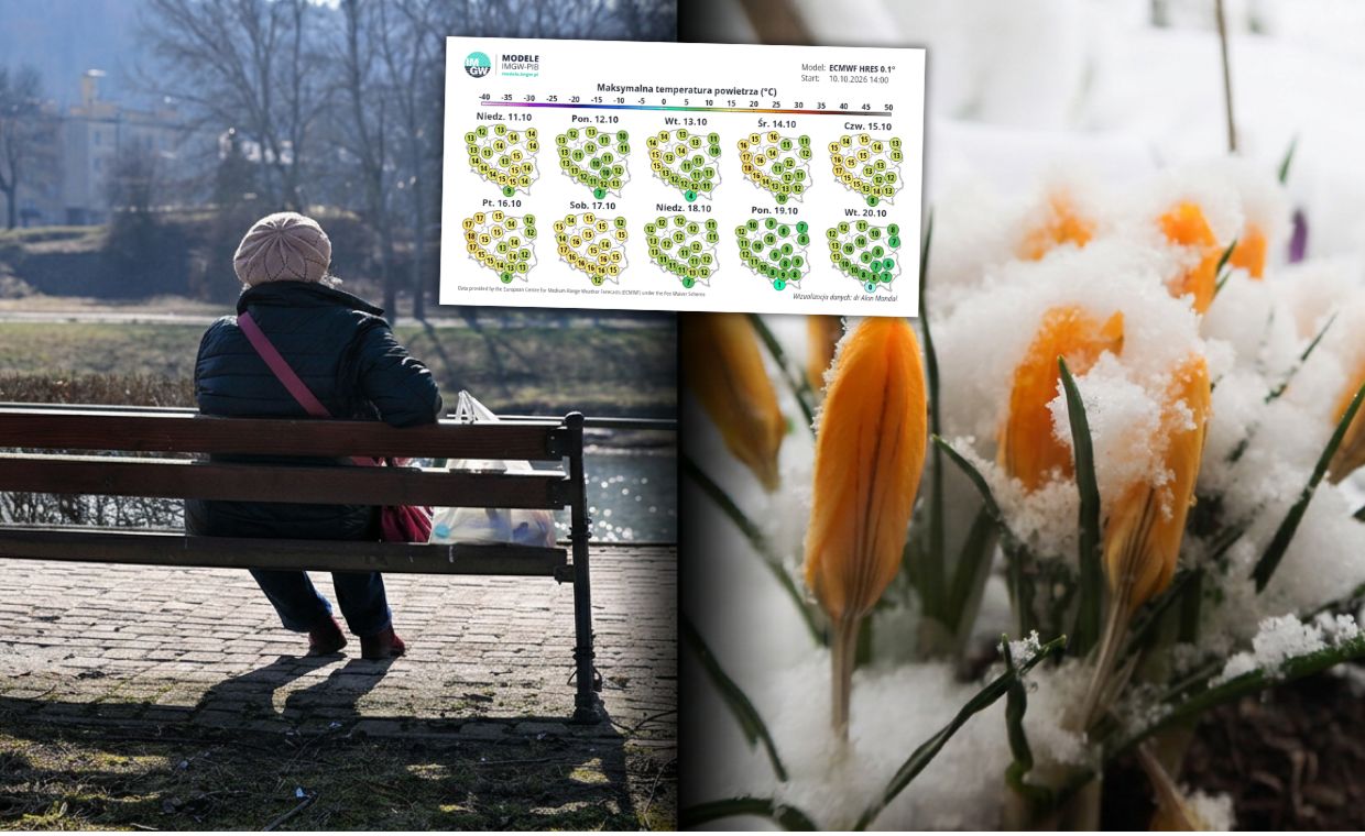 Szok termiczny w Polsce. Od 18 do 0 st. C w dzień