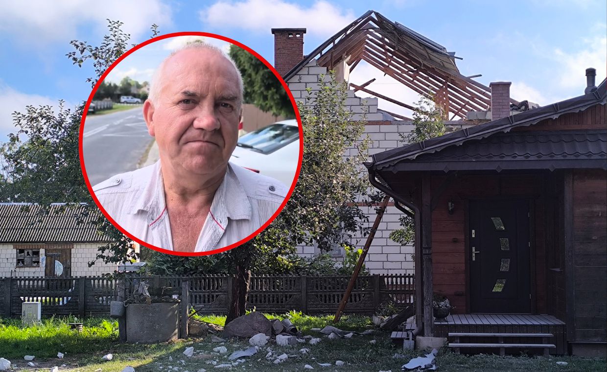 Polska rakieta zniszczyła dom? Właściciel komentuje dla WP: "Będę się domagał"