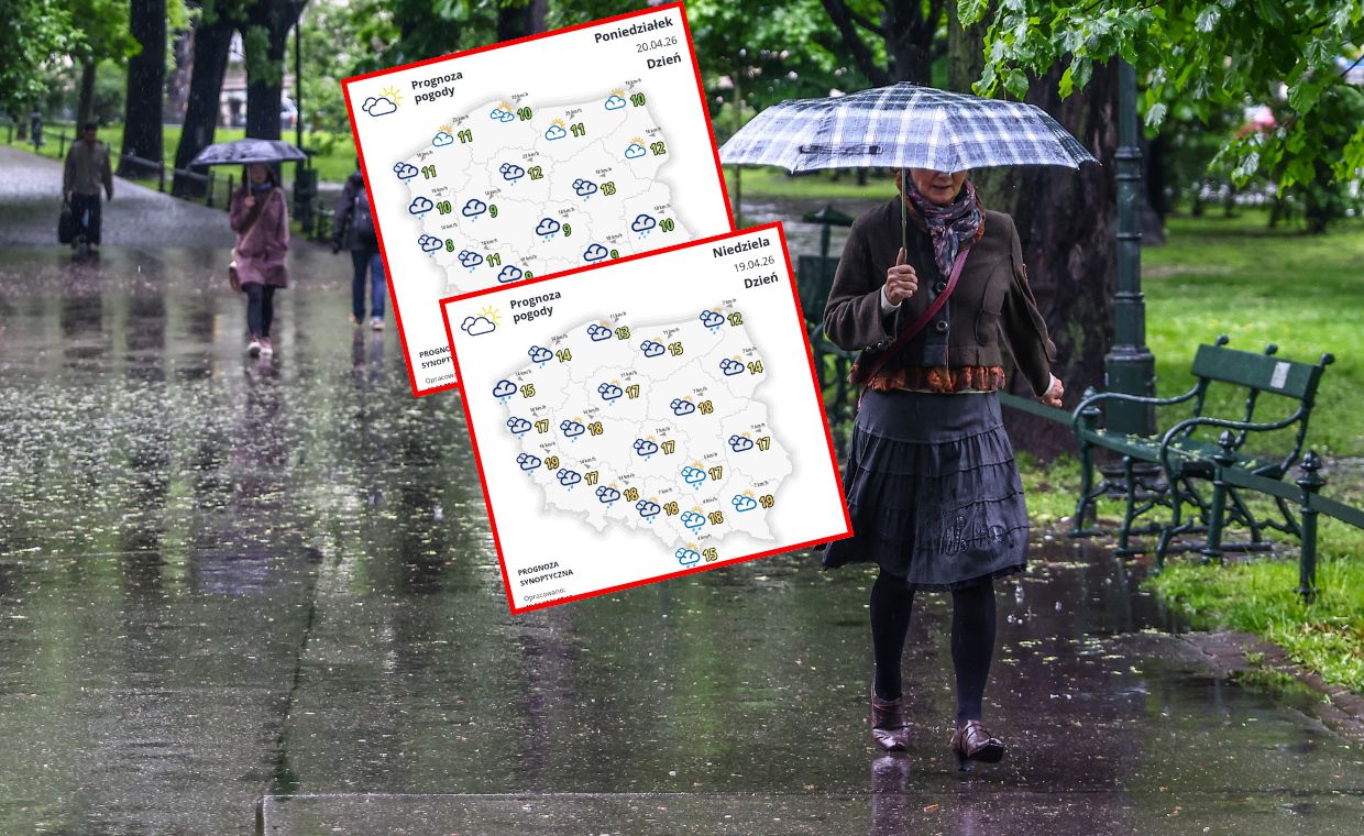 Zwrot w pogodzie. Nadchodzą deszcze i chłód