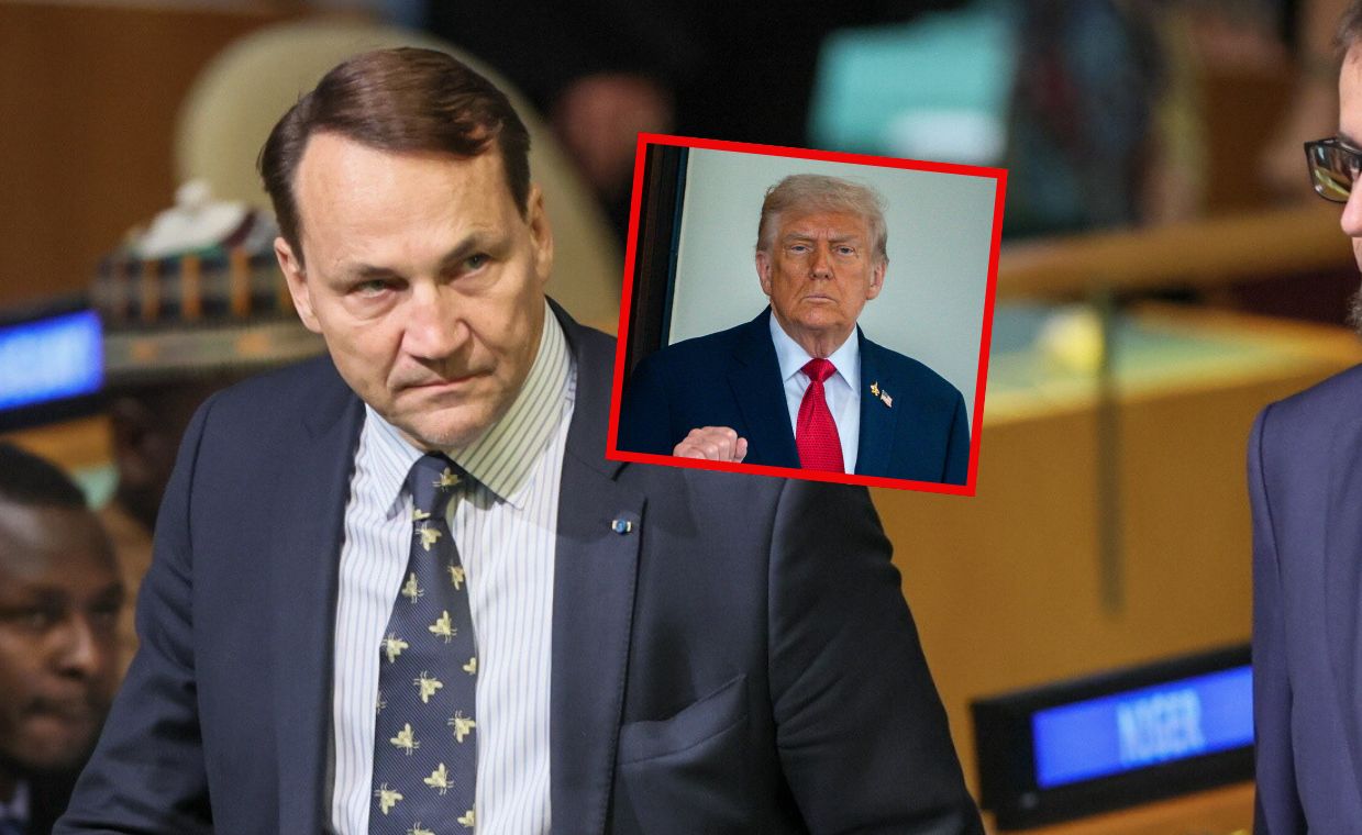 Trump zmienił zdanie ws. Ukrainy. Sikorski: miłe zaskoczenie