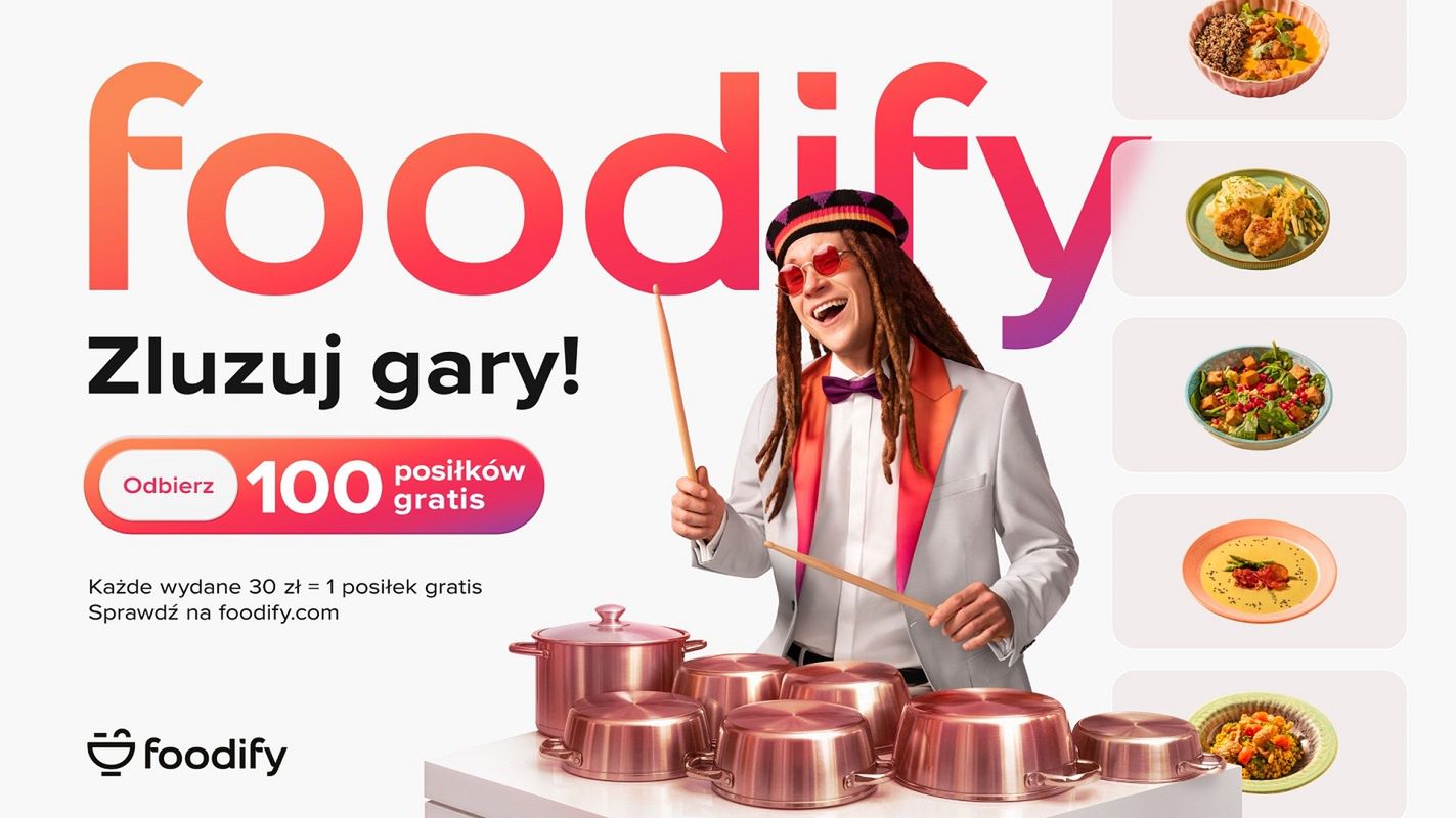 "Zluzuj gary!" hasłem kampanii cateringu Foodify
