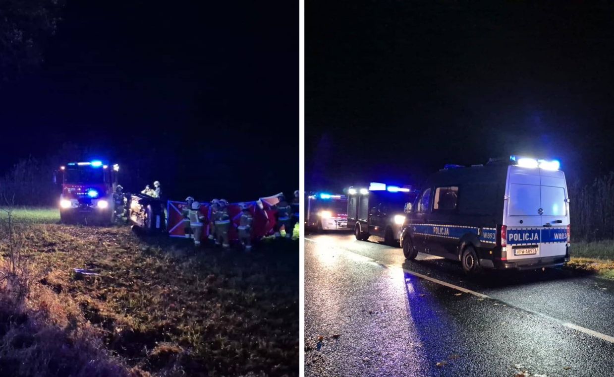 Tragiczny wypadek. Nie żyje dwoje nastolatków