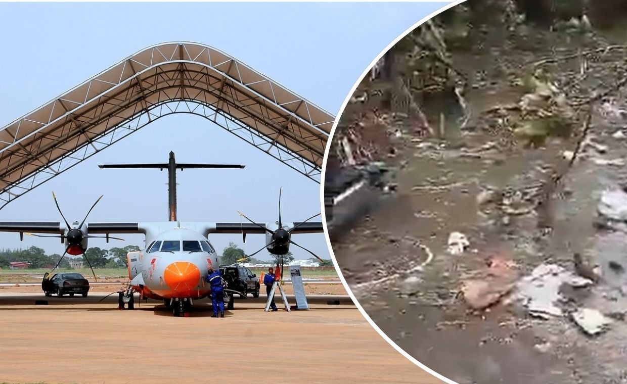 Nigeria: Wojskowy ATR-42 z 32 osobami na pokładzie runął na ziemię