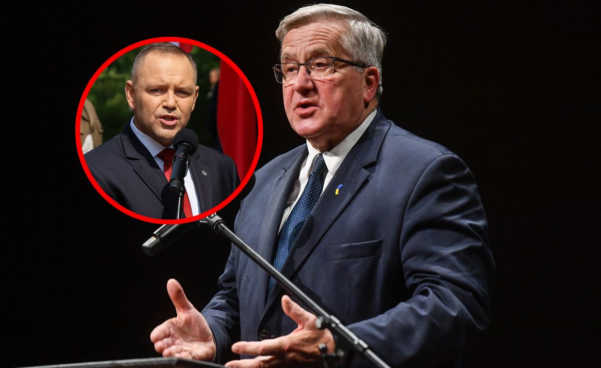 "Niepoważne". Komorowski krytykuje ułaskawienie przez Nawrockiego
