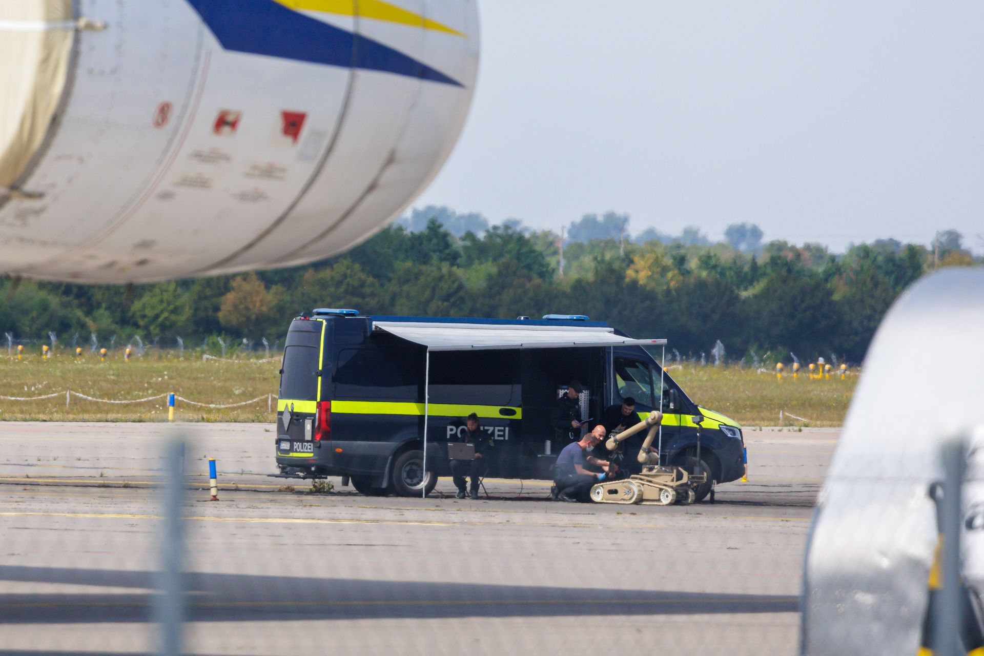 Dron z ładunkiem wybuchowym na lotnisku w Lipsku. Wywiad USA wskazuje na Rosję