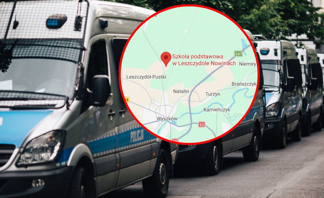 Atak w szkole pod Wyszkowem. Policja o szczegółach