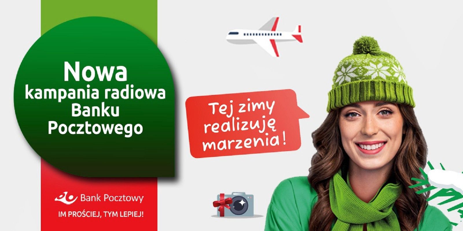 Dialogowe spoty o „wymarzonych prezentach” w nowej reklamie Banku Pocztowego