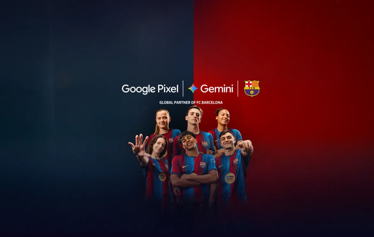 Google Gemini i Google Pixel partnerami FC Barcelony