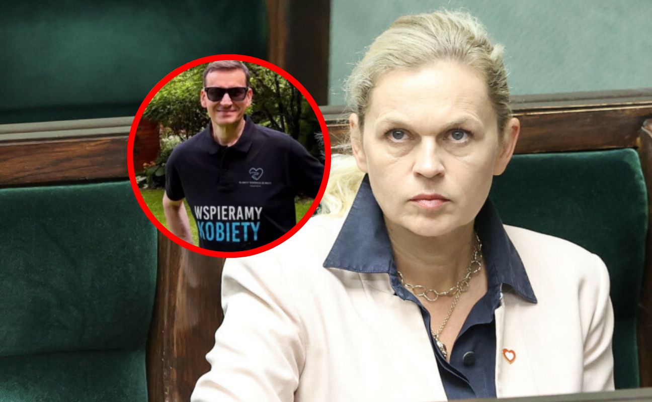 "Lepiej siedź cicho". Ostro zwróciła się do Morawieckiego