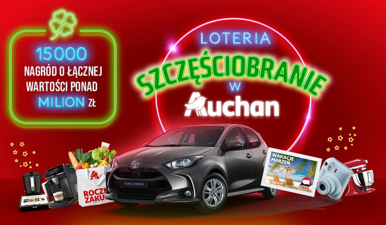 Loteria "Szczęściobranie" w Auchan