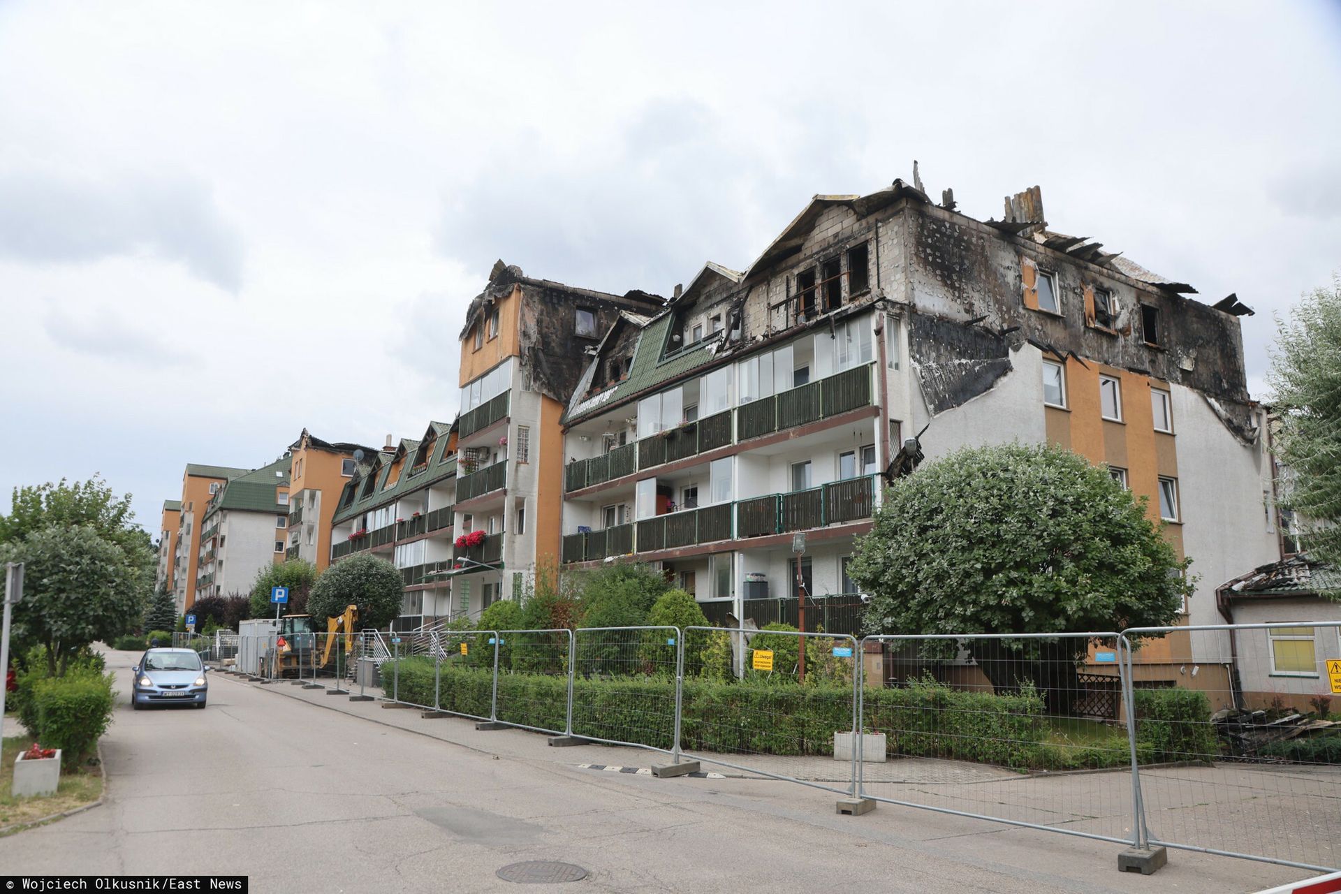 Pożar w Ząbkach. Biegli podali przyczynę pożaru