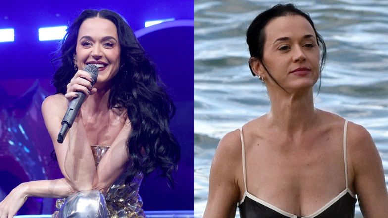 Katy Perry prezentuje wyrzeźbiony brzuch, wygrzewając się w bikini na plaży w Miami