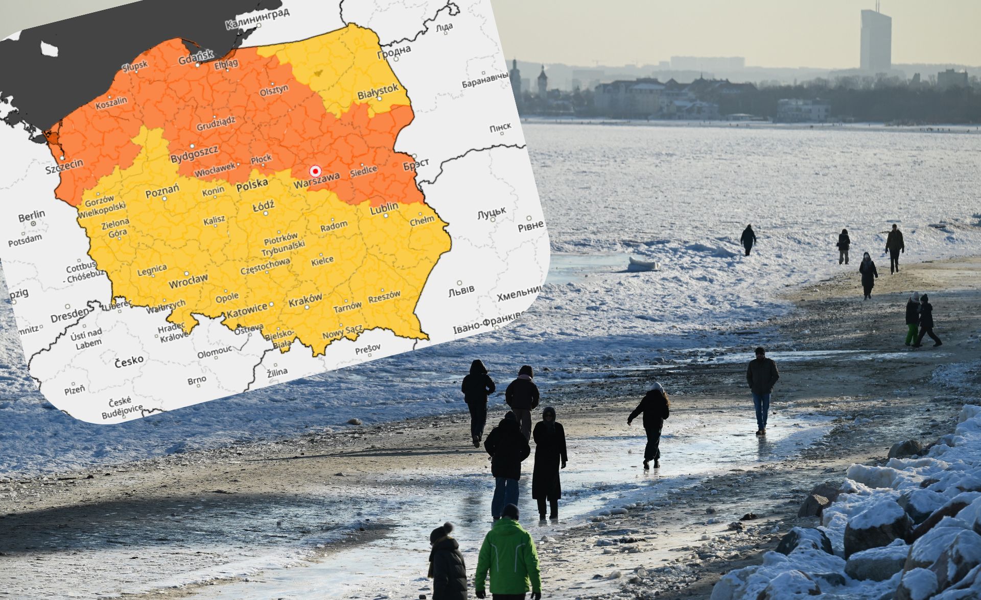 Bestia ze Wschodu wraca. Duże mrozy i śnieżyce nad Polską