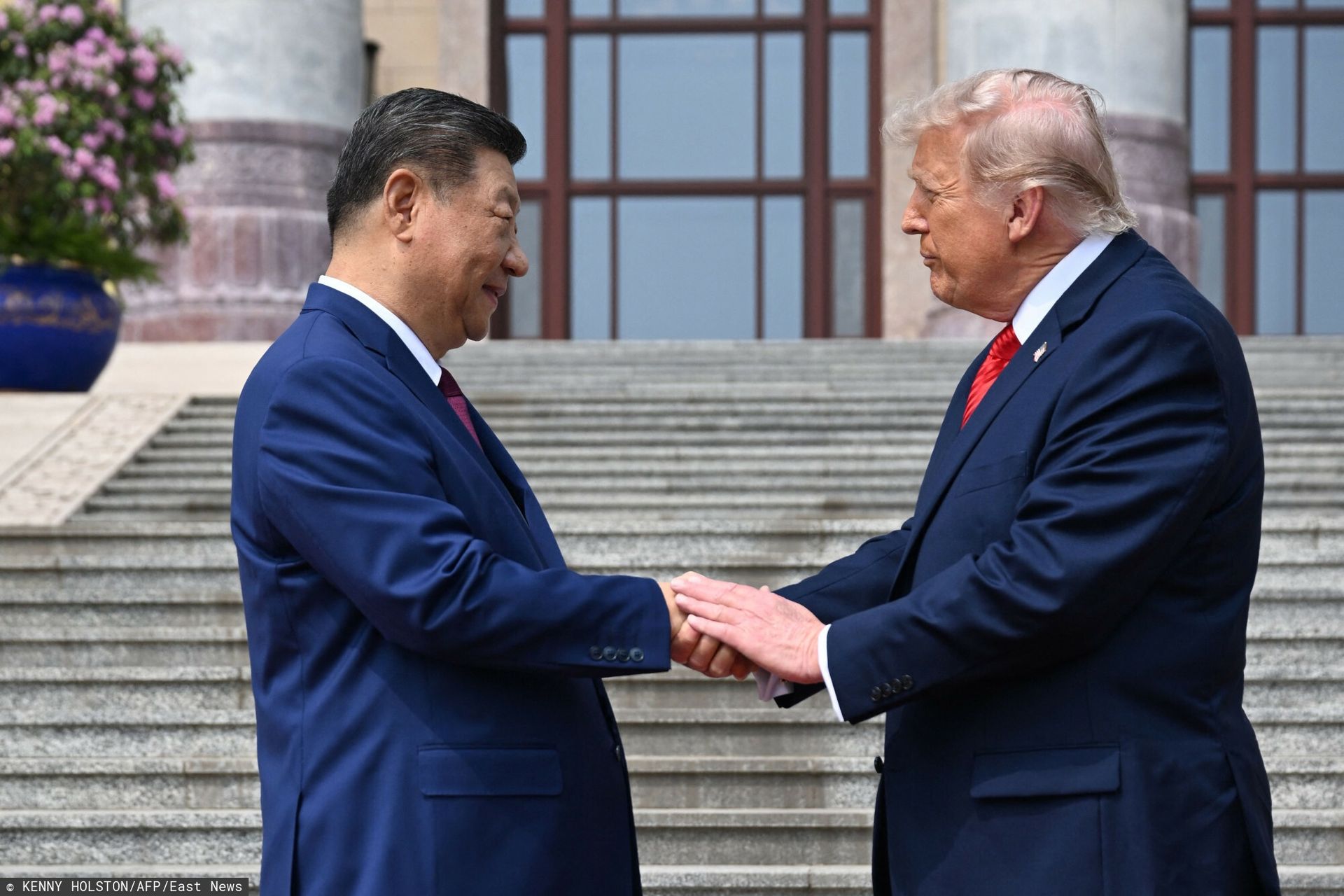 Absurdalna konferencja. Trump nagle wypalił. "Chiny są piękne"