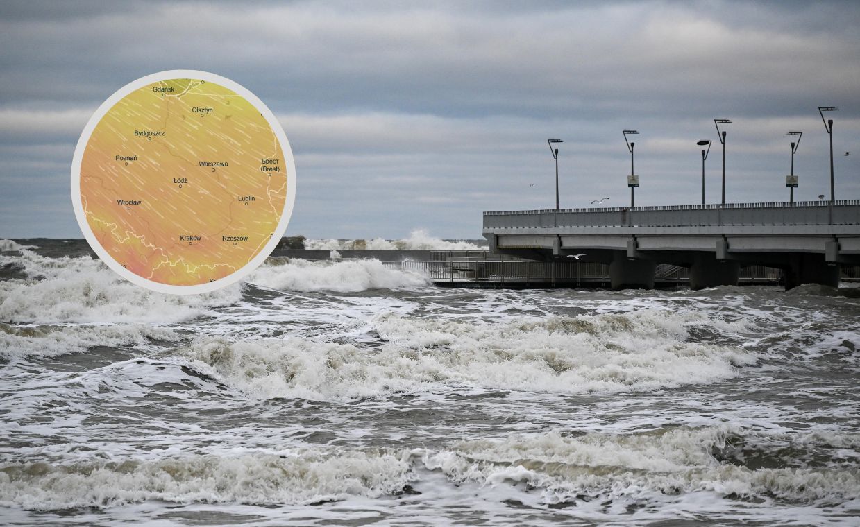 W Boże Ciało ciepło, ale będzie wiało. Na Bałtyku sztorm