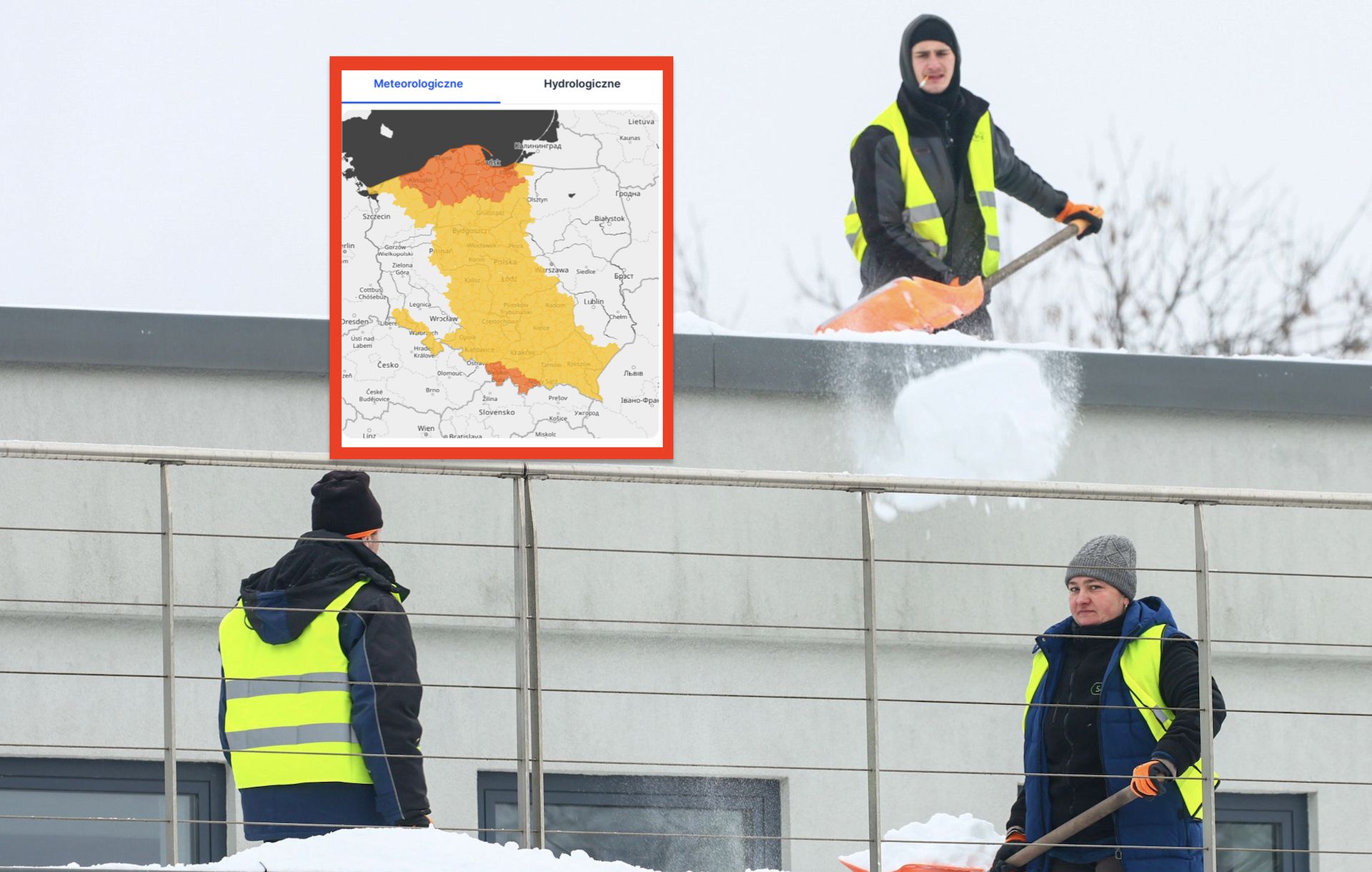 Zima totalna w Polsce. IMGW ostrzega: Śnieżyce, wichury i nadciągający mróz do -18°C [RAPORT]
