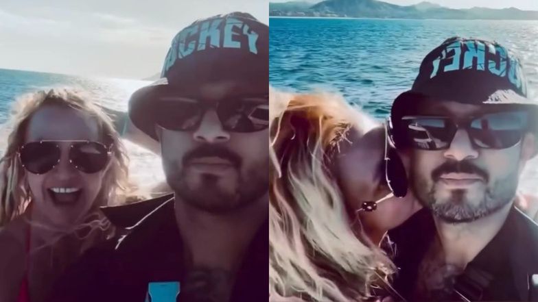 Britney Spears całuje tajemniczego przystojniaka na jachcie. Wcześniej twierdziła, iż to jej... kuzyn (FOTO)