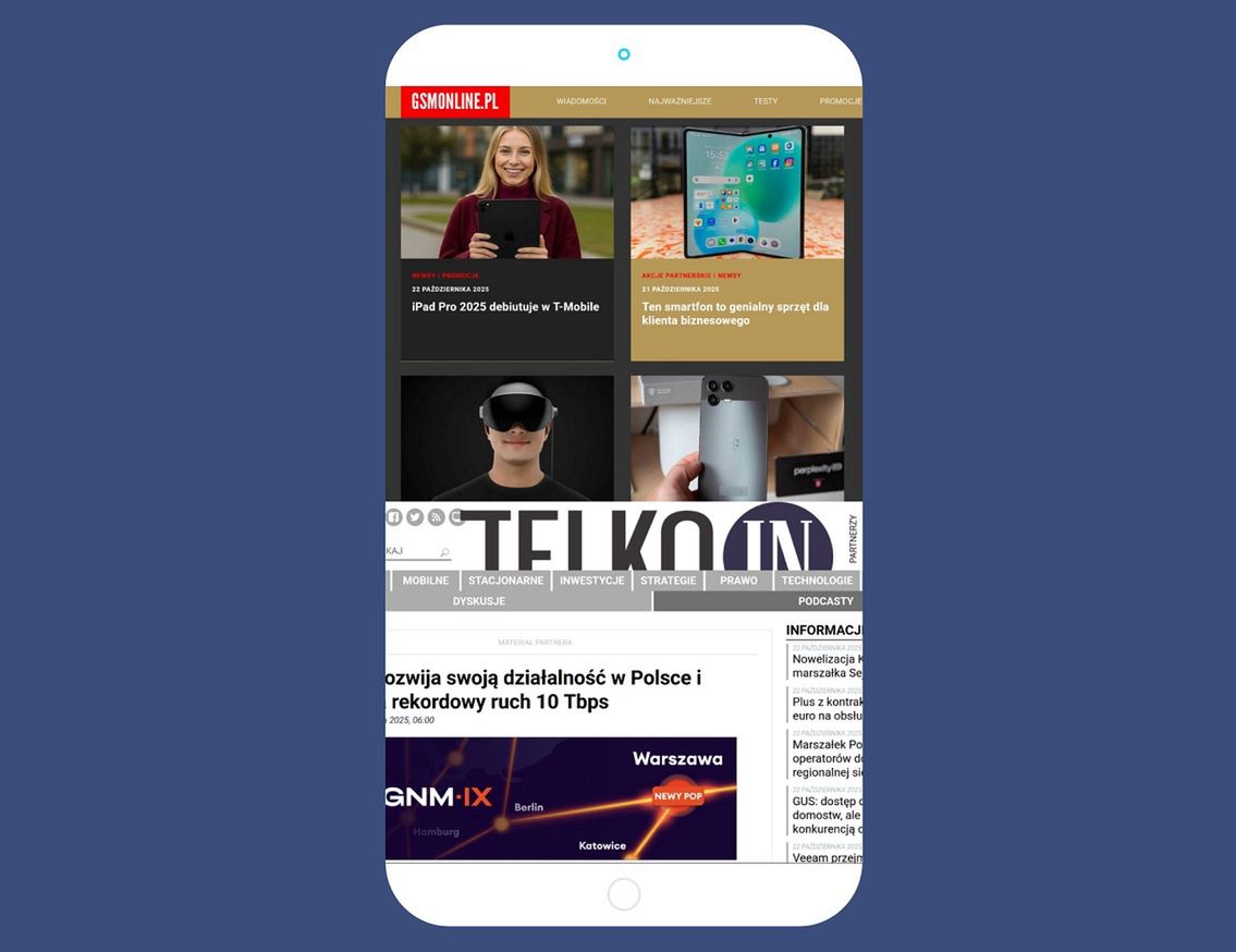 Serwisy o telekomunikacji łączą siły. Właściciele wymienili się udziałami