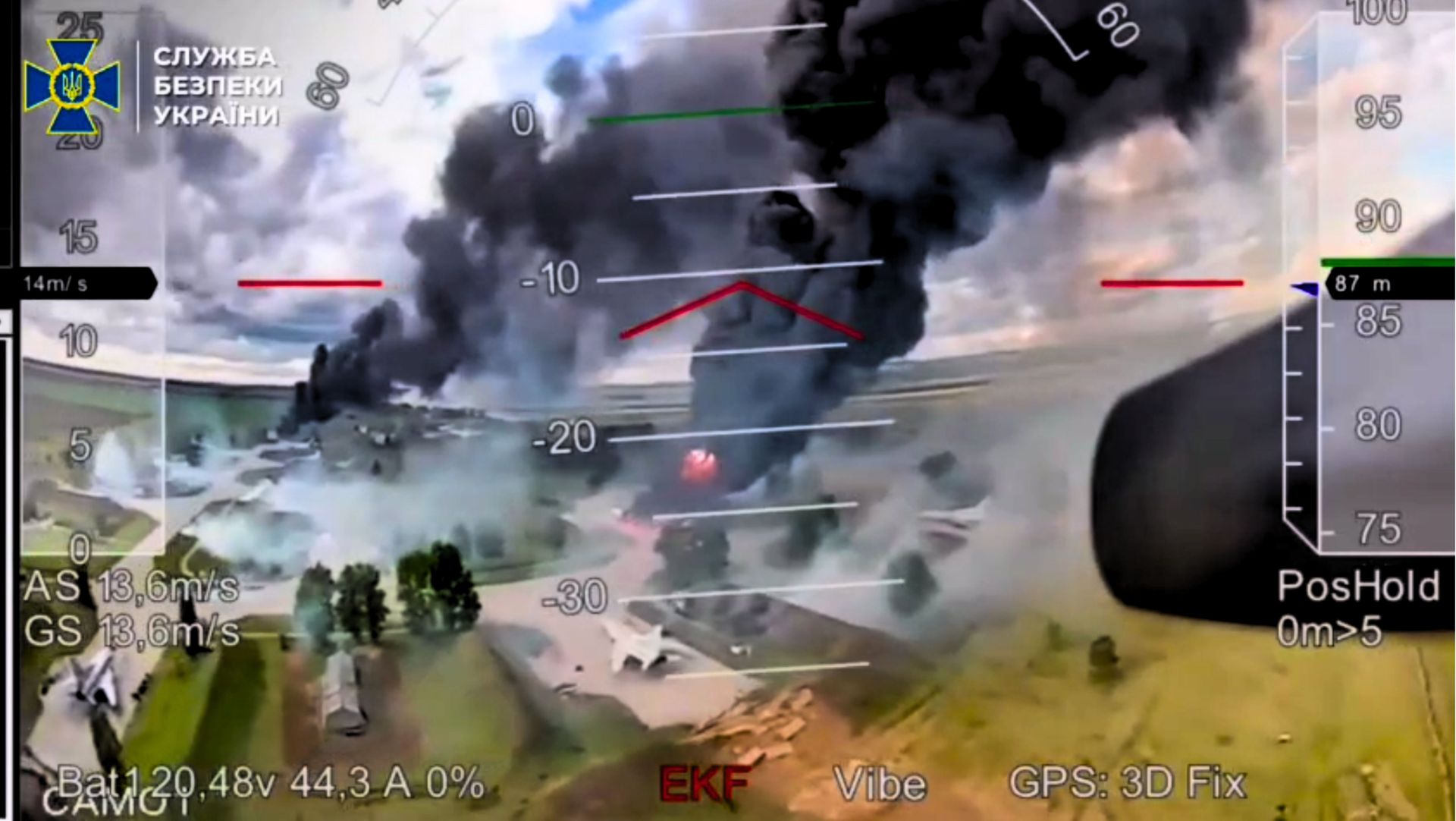 Atak na nuklearną triadę Putna. SBU publikuje nowy film