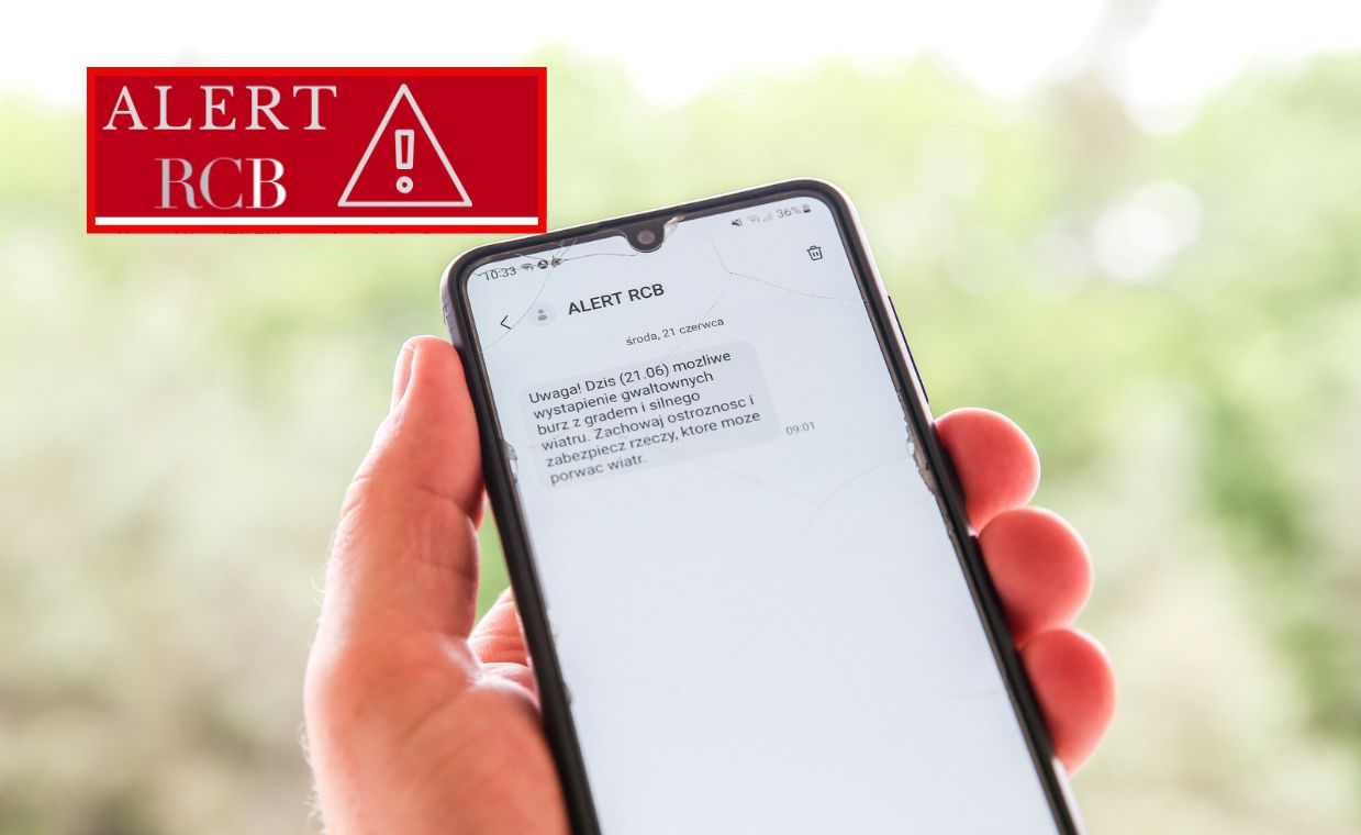Część mieszkańców nie dostała alertów RCB. Co się stało w Małopolsce?