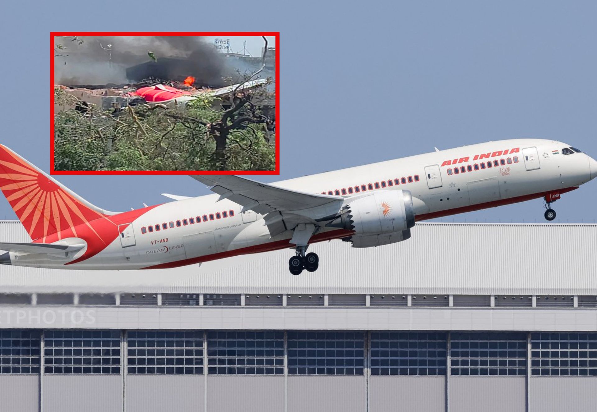 Dreamliner rozbił się w Indiach. Pierwsza taka katastrofa w historii?