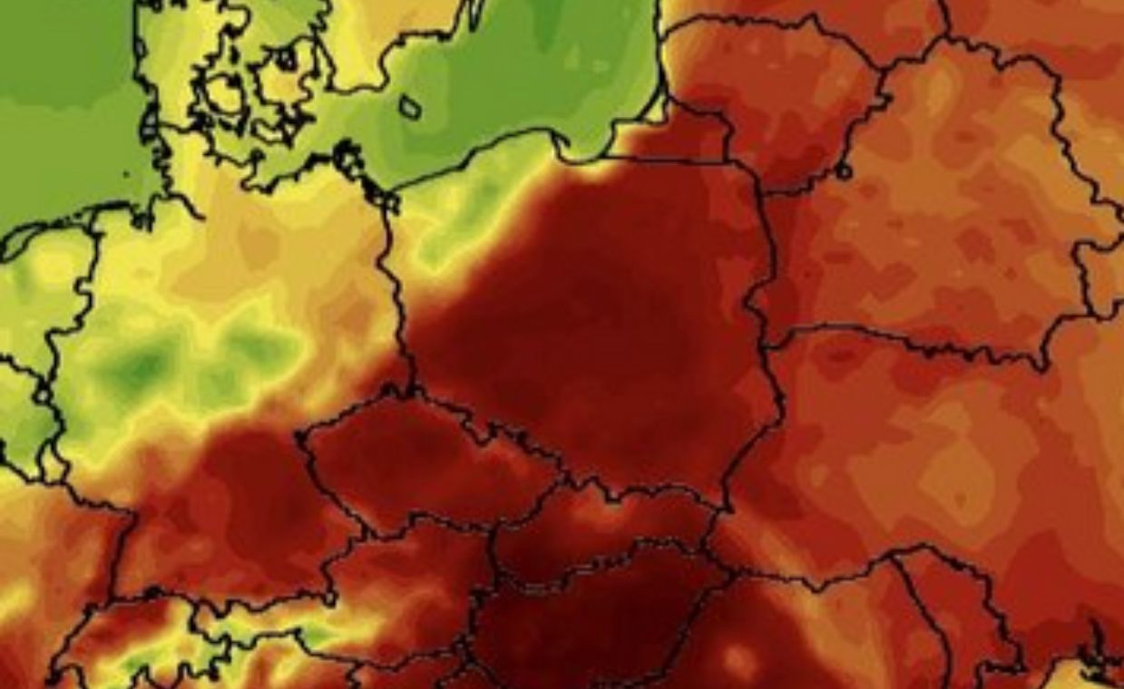 Wiadomo, ile potrwa upał. Przez Polskę przejdzie front