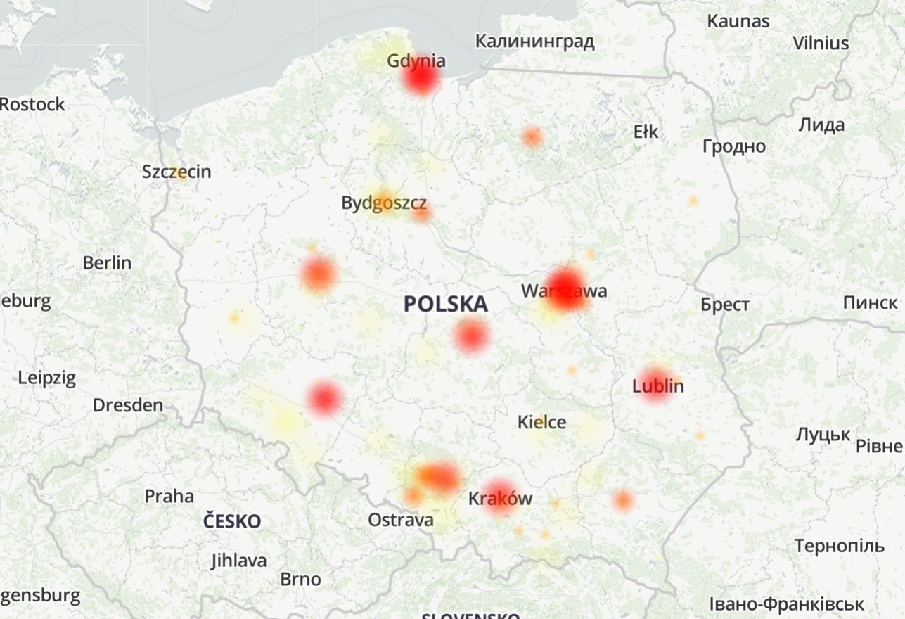 Awaria "połowy" internetu. Problemy z ładowaniem stron
