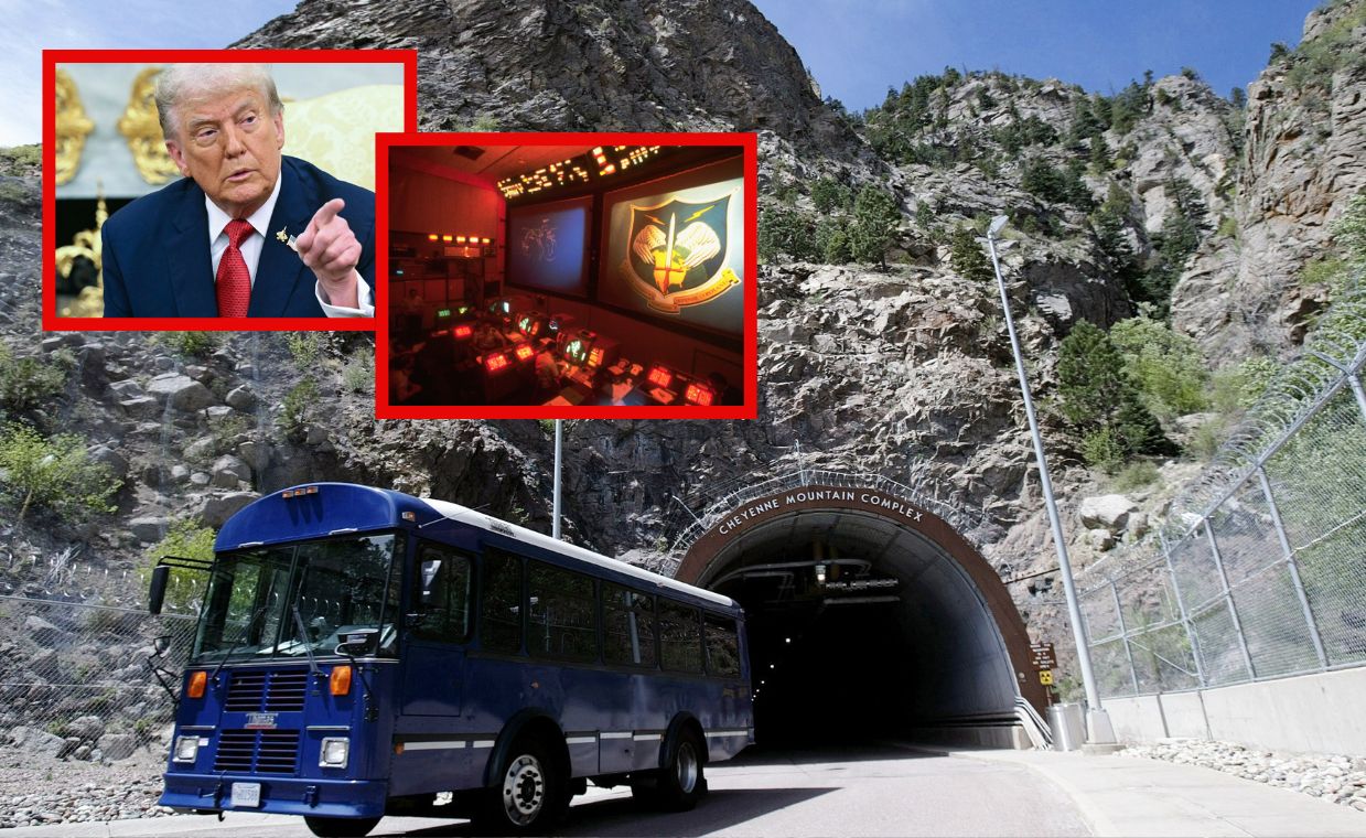 Atomowy bunkier Trumpa. Co wiadomo o Cheyenne Mountain Complex?