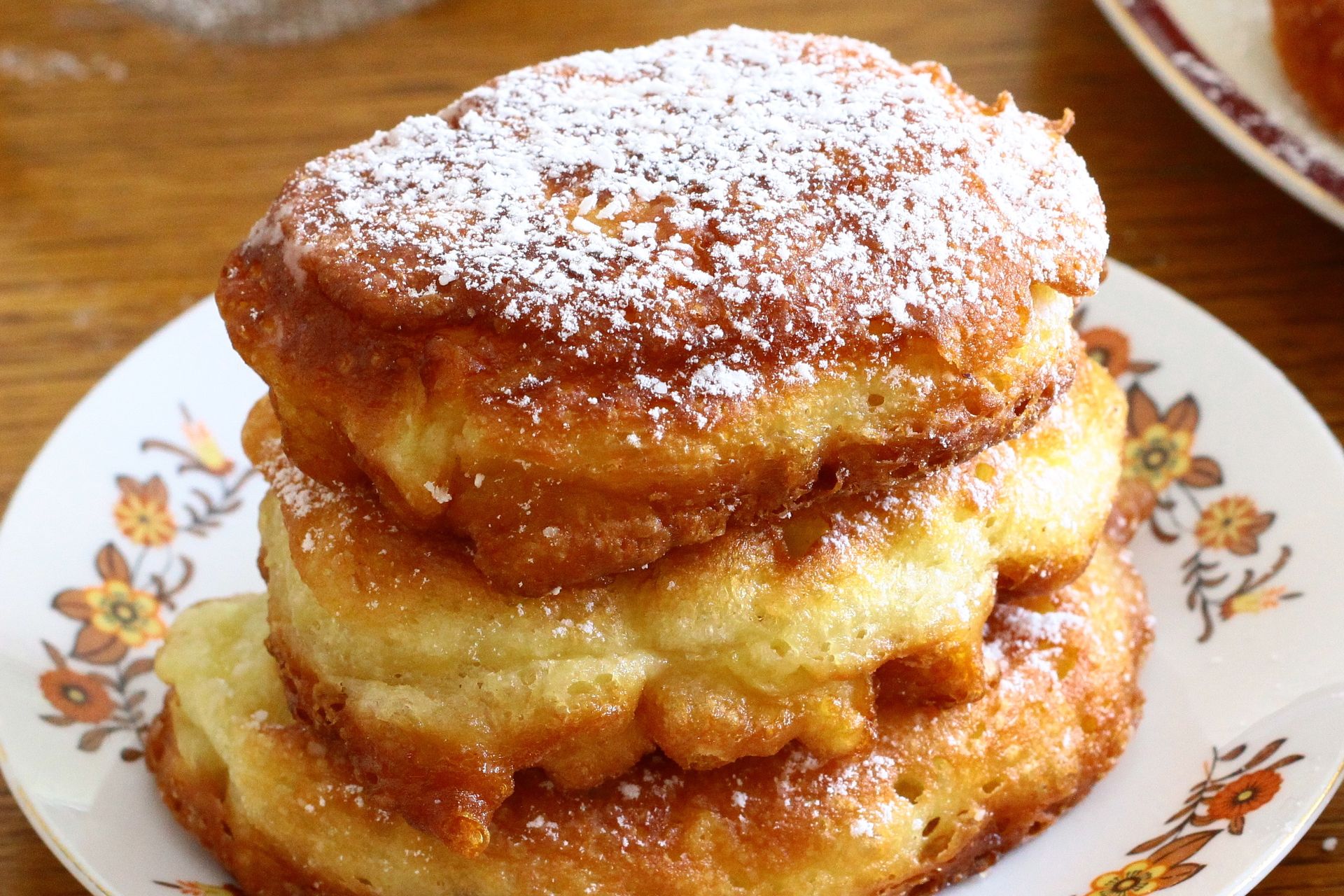 Racuchy robię po włosku. Wychodzą puszyste jak obłoczki i niesamowicie delikatne