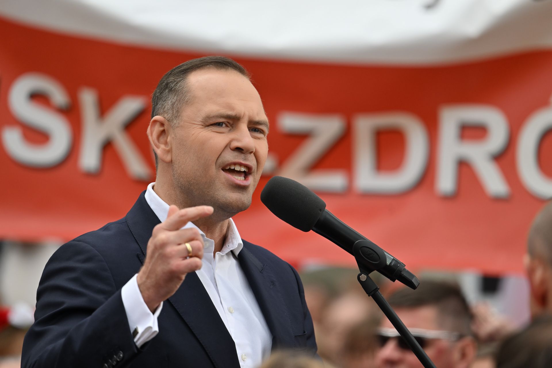 Nawrocki promowany na uniwersytecie w Krakowie. Oburzenie wśród studentów