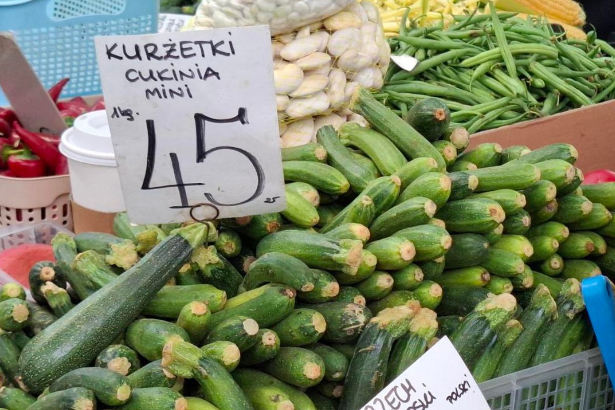 Mini cukinia kosztuje fortunę. Na targu jest 9 razy droższa od zwykłej