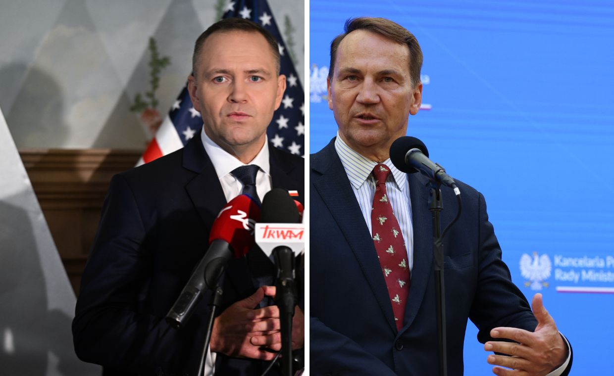 Nawrocki o Sikorskim. "Niech nie rości sobie zbyt wiele do prezydenta"