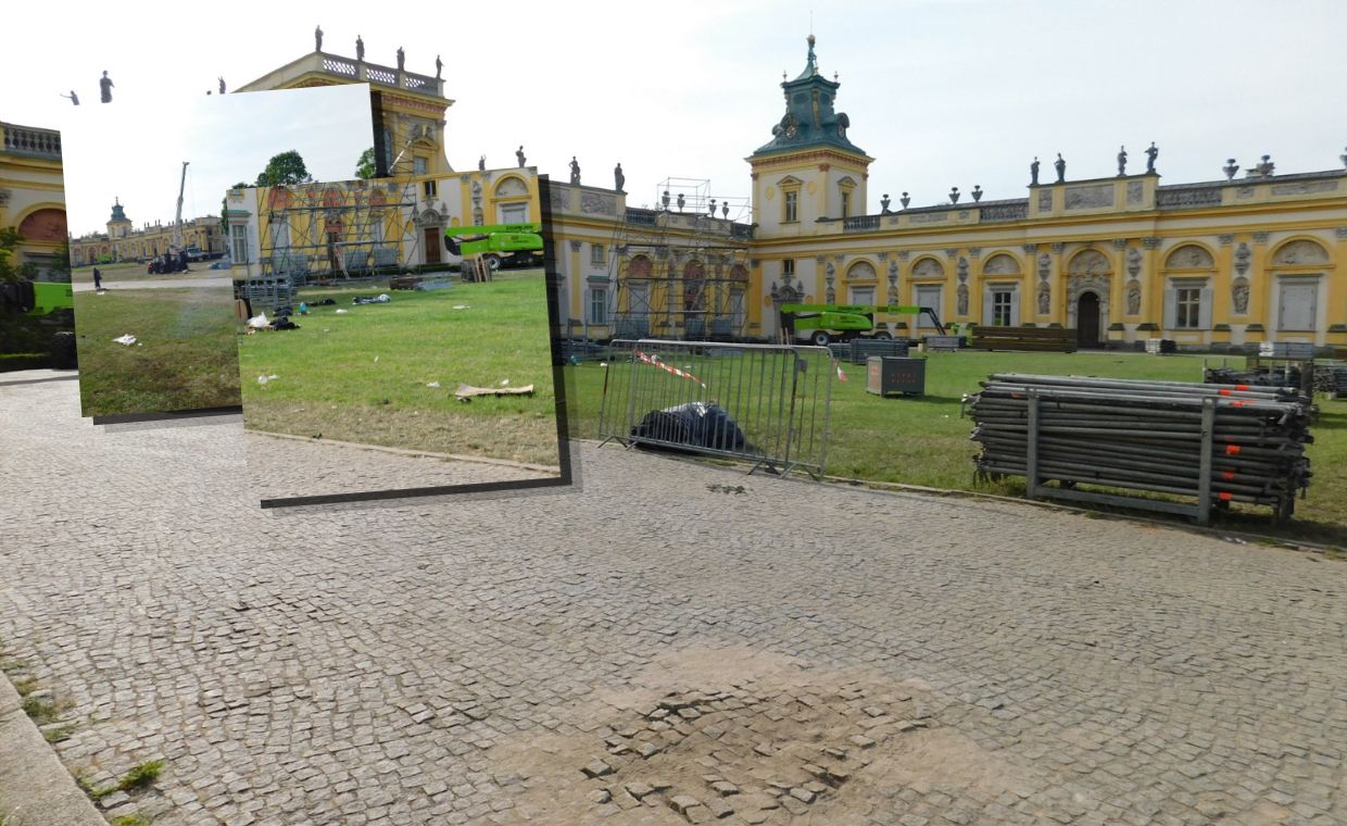 Śmieci, zniszczenia i odór alkoholu. Pałac w Wilanowie po imprezie