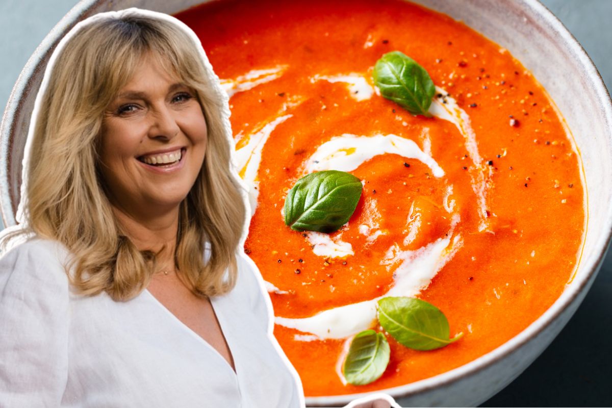 Ewa Wachowicz dodaje do pomidorówki. Zupa nabiera prawdziwej głębi smaku