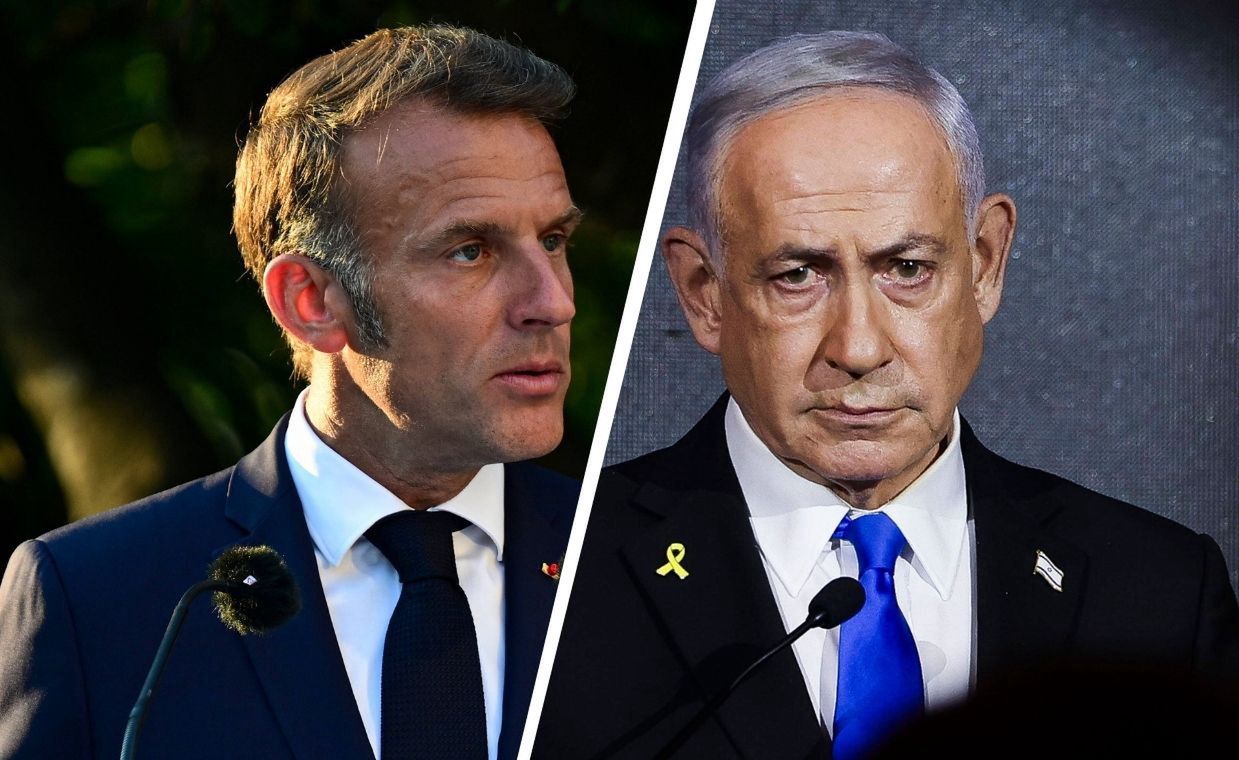 Netanjahu do Macrona: "Podsycasz ogień antysemityzmu"