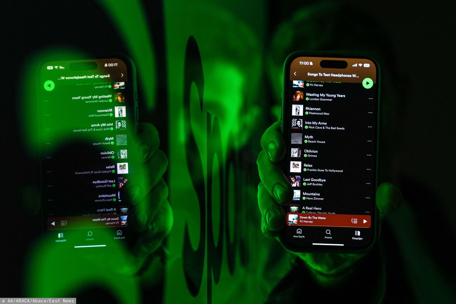 Globalna awaria Spotify