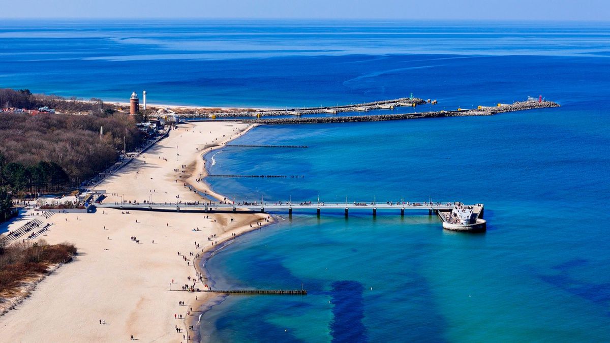 Kołobrzeg w wiosennej odsłonie. Tak wygląda Bałtyk w swoim najlepszym wydaniu
