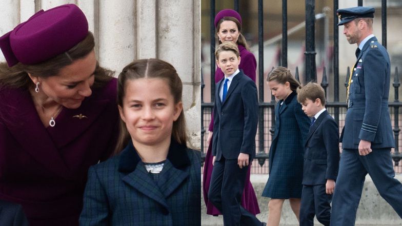 Ekspert od czytania z ruchu warg ujawnił, co księżna Kate powiedziała córce podczas uroczystości. Wspomniała o Williamie