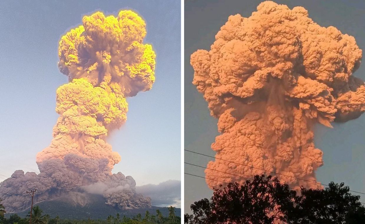 Erupcja wulkanu Lewotobi Laki-Laki. Alert najwyższego stopnia