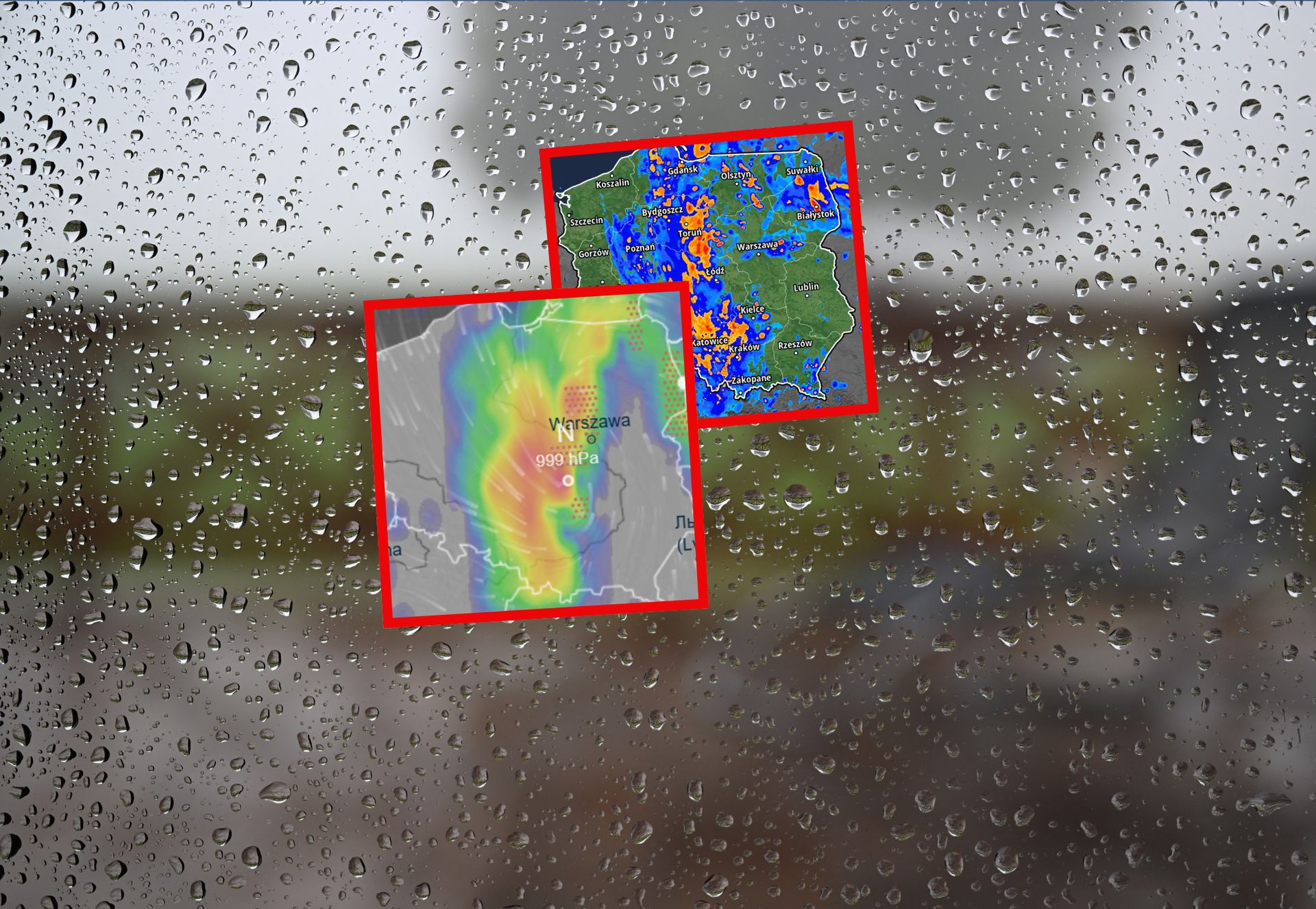Dynamiczna pogoda w Polsce. Deszcz, burze i silny wiatr