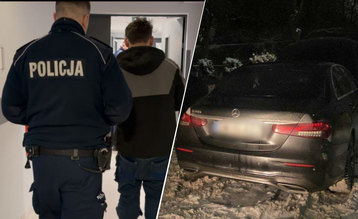 Kradli w Polsce luksusowe auta. Obcokrajowcy w rękach policji