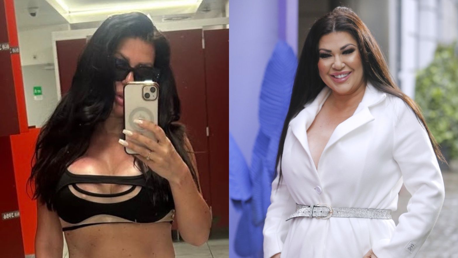 Odchudzona Iwona Węgrowska pozuje po treningu (FOTO)